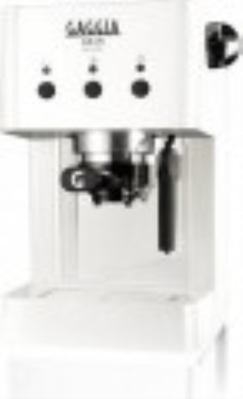 GAGGIA Gran Gaggia Style macchina da caffè in cialde e macinato bianco Gaggia